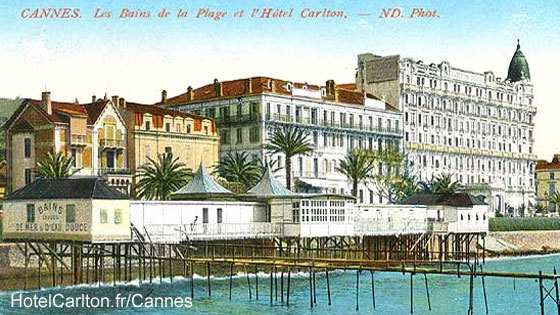 le premiere moitié de l'Hotel Carlton en 1911